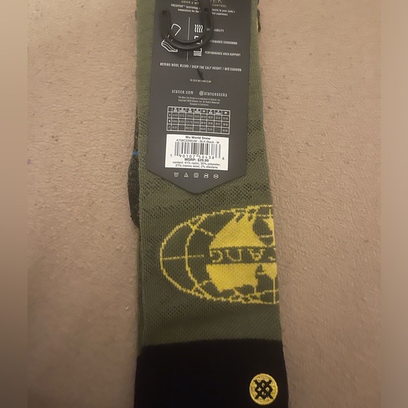 *NWT* Unisex Stance Special Edition Wu-Tang Clan Socks - Picture 2 of 4